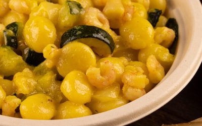 GNOCCHI ZUCCHINI E ZAFFERANO